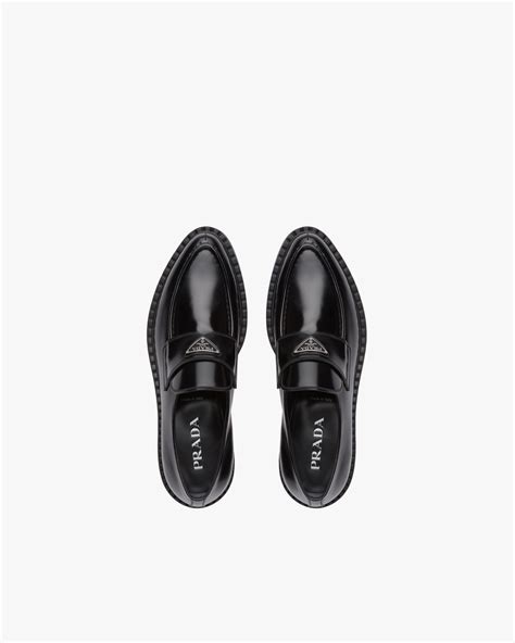 prada pointed loafers.